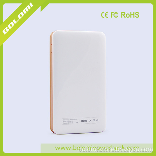 New arrival 2016 Mobile Power 6000mAh Portable Polymer universal battery chargers External Battery for iphone Mobile phone .